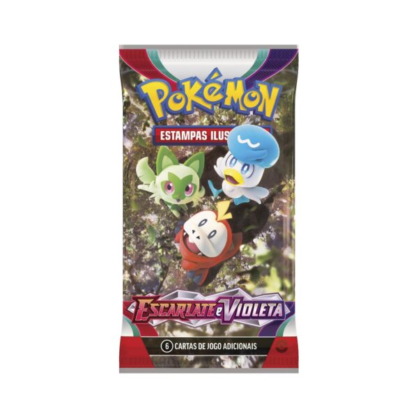 (PT-BR) Booster Avulso - Escarlate e Violeta 1 - Escarlate e Violeta