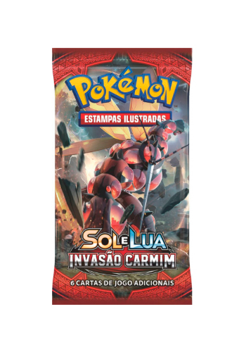 Booster Avulso - Sol e Lua 4 - Invasão Carmim