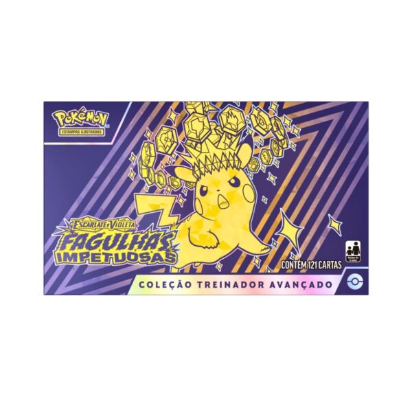 (PT-BR) Coleção Treinador Avançado - Escarlate e Violeta 8 - Fagulhas Impetuosas