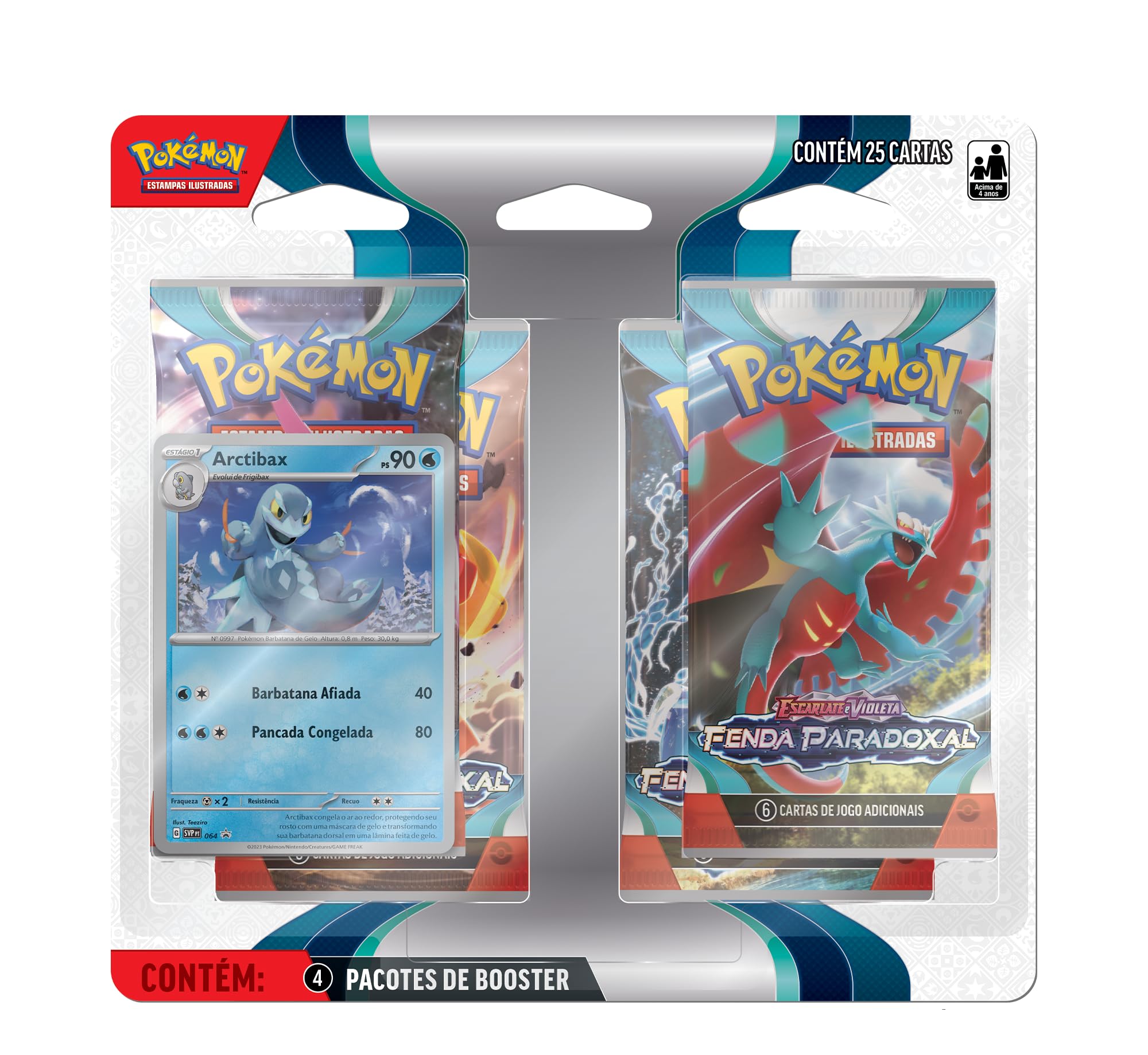 (PT-BR) Blister Quádruplo Escarlate e Violeta 4 - Fenda Paradoxal