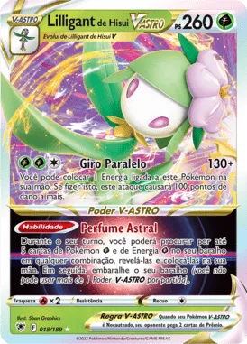 Lilligant de Hisui V-ASTRO (018/189)