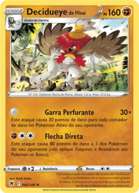 Decidueye de Hisui (082/189)