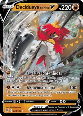 Decidueye de Hisui V (083/189)