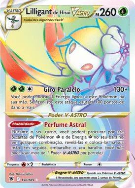 Lilligant de Hisui V-ASTRO (190/189)