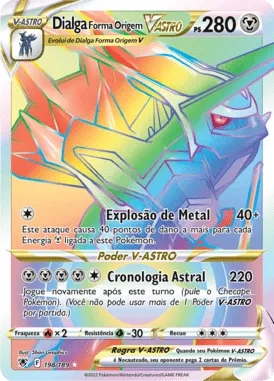 Dialga Forma Origem V-ASTRO (198/189)