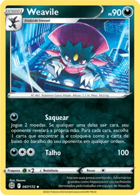 Weavile (087/172)