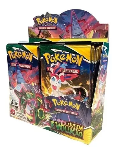 Caixa de Booster - Espada e Escudo 7 - Céus em Evolução