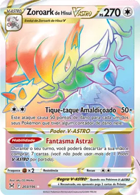 Zoroark de Hisui V-ASTRO (203/196)