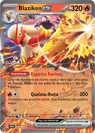 Blaziken ex (024/159)
