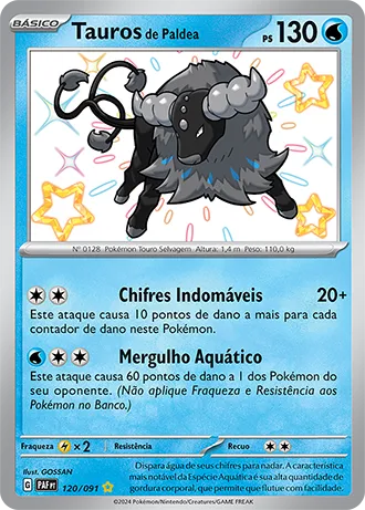 Tauros de Paldea (120/091)