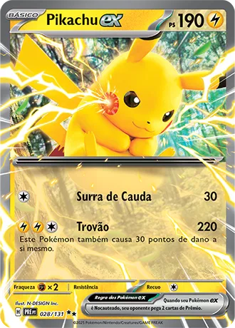 Pikachu ex (028/131)